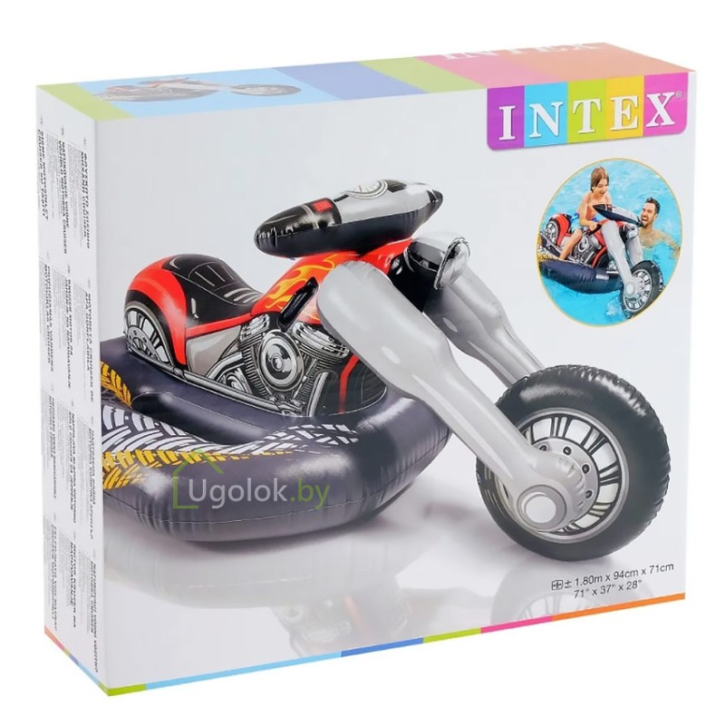 Надувная игрушка Intex Мотобайк 180х94х71 см (57534NP) 3+