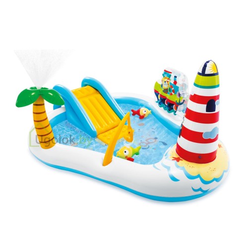Водный игровой центр Intex Веселая рыбалка 218х188х99 см (57162NP) 2+ Водный игровой центр Intex Веселая рыбалка 218х188х99 см (57162NP) 2+
