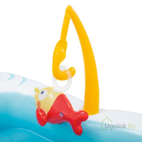 Водный игровой центр Intex Веселая рыбалка 218х188х99 см (57162NP) 2+ Водный игровой центр Intex Веселая рыбалка 218х188х99 см (57162NP) 2+
