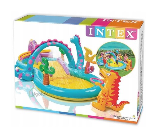 Водный игровой центр Intex Динолэнд 302х229х112 см (57135NP) 2+