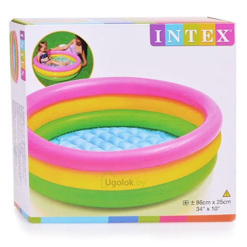 Бассейн надувной Intex Отблеск заката 86x25 см (58924NP) Бассейн надувной Intex Отблеск заката 86x25 см (58924NP)
