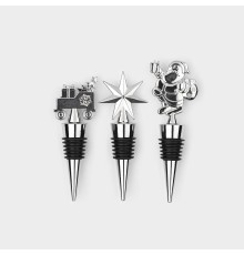 Набор пробок для бутылок Доляна "Новогодний" 3 шт 9667306