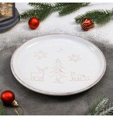 Тарелка десертная «Зимняя сказка» 20,5 см 6255158