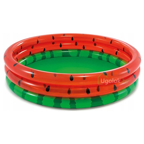 Бассейн детский надувной Арбуз 168x38см 2+ (58448NP) Бассейн детский надувной Арбуз 168x38см 2+ (58448NP)