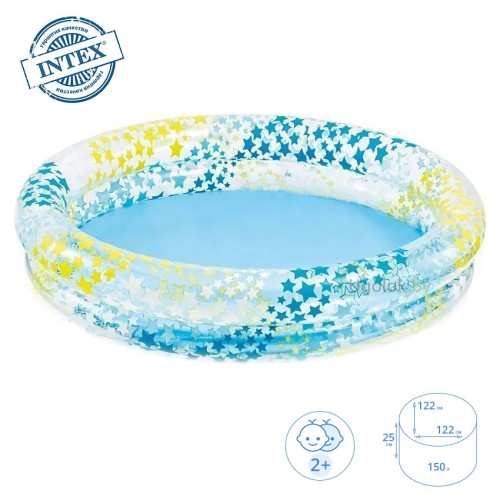 Бассейн детский надувной Фрукты 122x25 см, 2+ (59421NP)