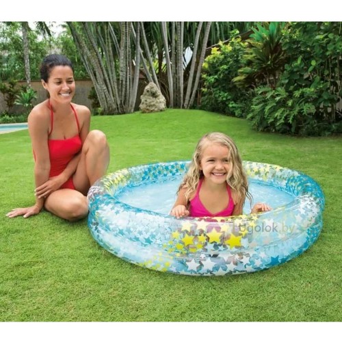 Бассейн детский надувной Фрукты 122x25 см, 2+ (59421NP)