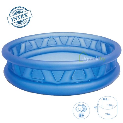 Детский бассейн с мягкими стенками Intex 188x46 см (58431NP)