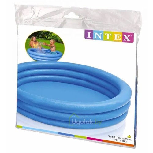 Бассейн надувной Intex Голубой кристалл 114x25 см (59416NP) Бассейн надувной Intex Голубой кристалл 114x25 см (59416NP)