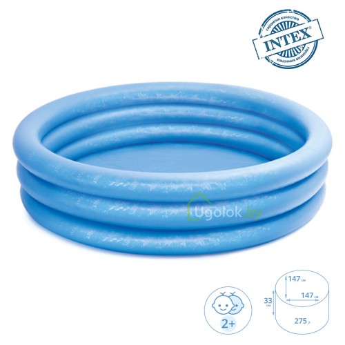 Бассейн надувной Intex Голубой кристалл 147x33 см (58426NP) Бассейн надувной Intex Голубой кристалл 147x33 см (58426NP)