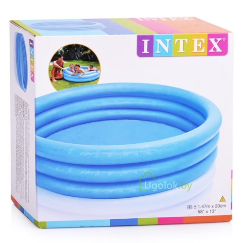 Бассейн надувной Intex Голубой кристалл 147x33 см (58426NP) Бассейн надувной Intex Голубой кристалл 147x33 см (58426NP)