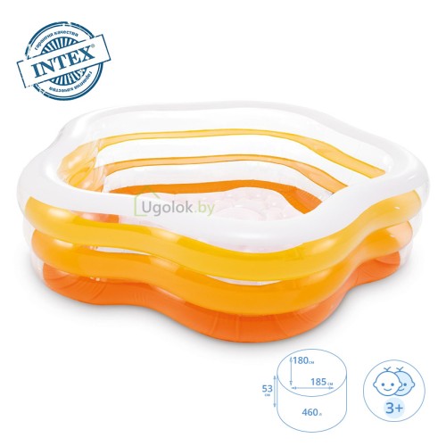 Бассейн детский надувной Intex Звезда 185x180х53 см (56495NP) Бассейн детский надувной Intex Звезда 185x180х53 см (56495NP)