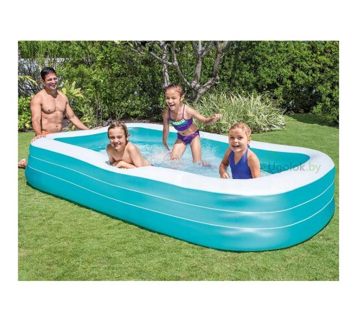 Семейный надувной бассейн Intex 305x183x56 см (58484NP) Семейный надувной бассейн Intex 305x183x56 см (58484NP)
