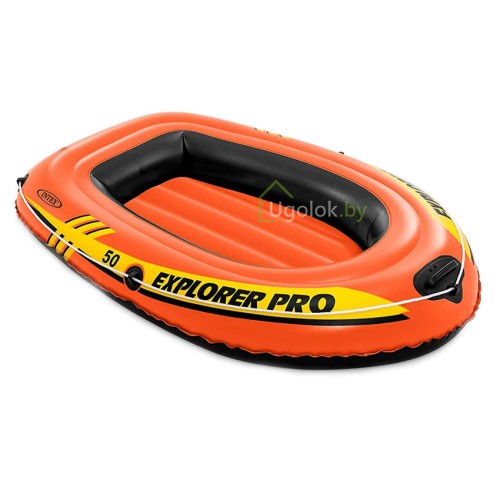 Надувная лодка Intex Explorer Pro 50 137x85x23 см (58354NP) 6+
