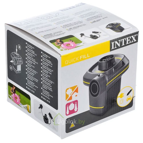 Насос электрический универсальный Intex 12В/220В (66634) Насос электрический универсальный Intex 12В/220В (66634)