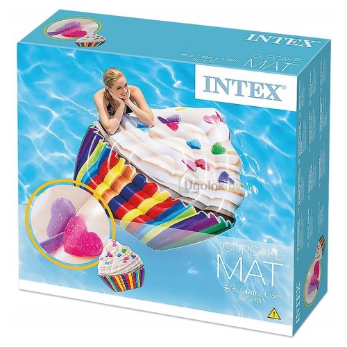 Плот надувной Intex Кекс 132x127x23 см (58770EU)