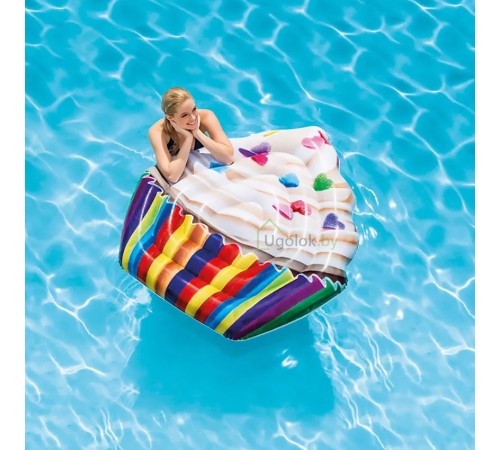Плот надувной Intex Кекс 132x127x23 см (58770EU) Плот надувной Intex Кекс 132x127x23 см (58770EU)