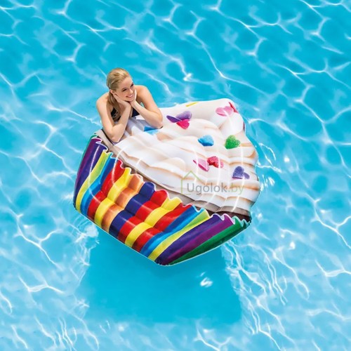 Плот надувной Intex Кекс 132x127x23 см (58770EU)