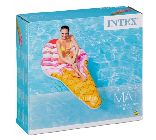 Матрас надувной Intex Мороженое 211x97x24 см (58762EU) Матрас надувной Intex Мороженое 211x97x24 см (58762EU)