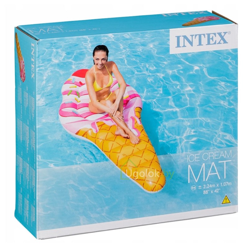 Матрас надувной Intex Мороженое 211x97x24 см (58762EU)