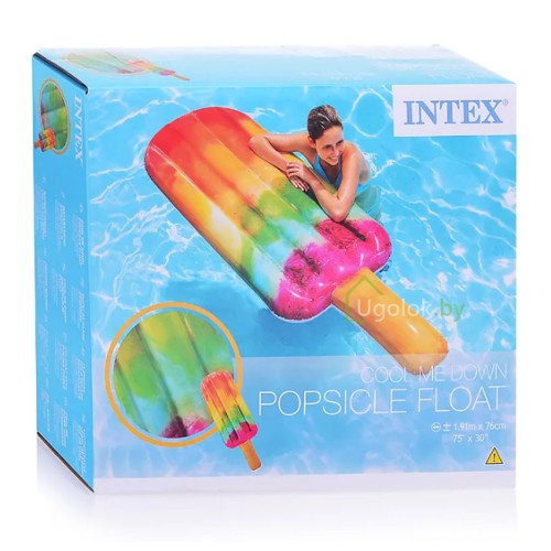 Надувной плот Intex Фруктовый лёд 183x66x20 см (58766EU)