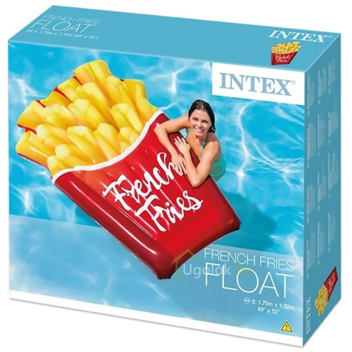 Надувной плот Intex Картофель фри 168x119x18 см (58775EU)