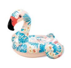 Надувная игрушка-плотик Intex Тропический фламинго 147х140х94 см (57559NP)