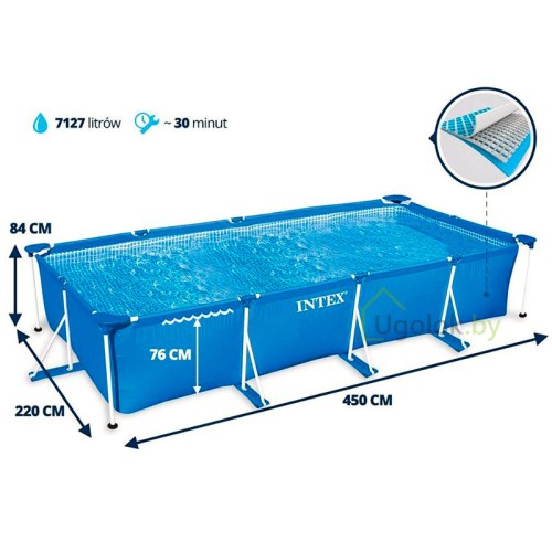 Бассейн каркасный Intex 450x220x84 см (28273NP) Бассейн каркасный Intex 450x220x84 см (28273NP)