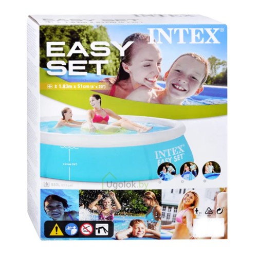 Бассейн надувной Intex Easy Set 183x51 см (28101NP) Бассейн надувной Intex Easy Set 183x51 см (28101NP)