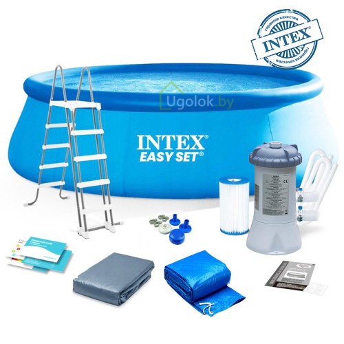 Бассейн надувной Intex Easy Set 457x107 см (26166NP)