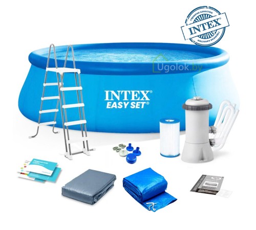 Бассейн надувной Intex Easy Set 457x122 см (26168NP) Бассейн надувной Intex Easy Set 457x122 см (26168NP)