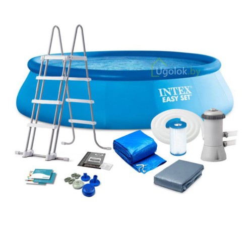Бассейн надувной Intex Easy Set 457x122 см (26168NP) Бассейн надувной Intex Easy Set 457x122 см (26168NP)