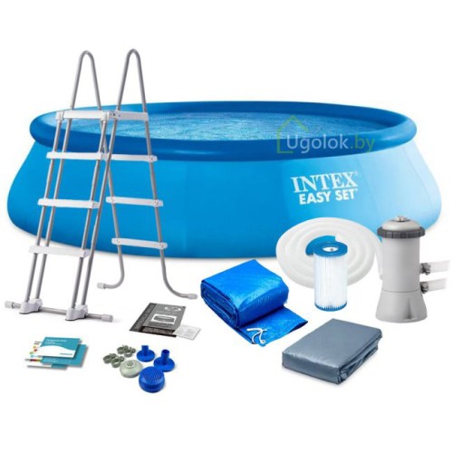 Бассейн надувной Intex Easy Set 457x122 см (26168NP) Бассейн надувной Intex Easy Set 457x122 см (26168NP)