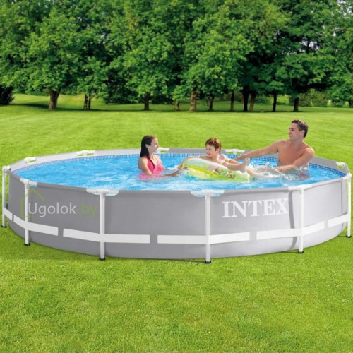 Бассейн каркасный Intex Prism Frame с фильтр-насосом 366x76 см (26712NP)