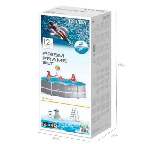Бассейн каркасный Intex Prism Frame 366x99 см (26716NP)