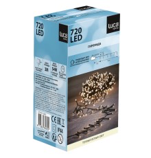 Гирлянда светодиодная нить String Light, 54 м (теплый белый, 85825) Luca lighting