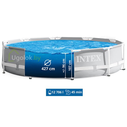 Бассейн каркасный Intex Prism Frame 427x107 см (26720NP)