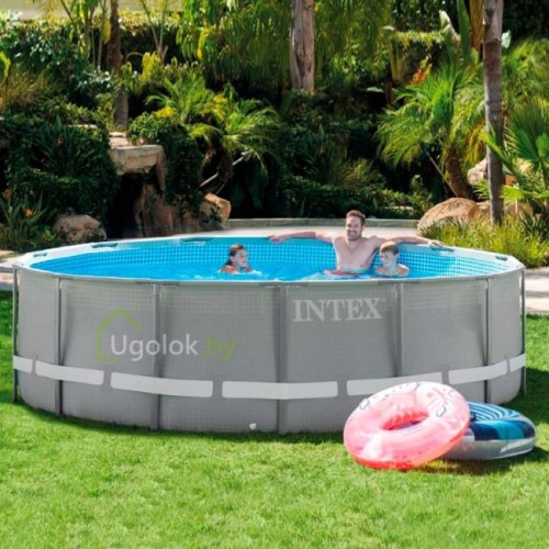 Бассейн каркасный Intex Prism Frame 457x122 см (26726NP) Бассейн каркасный Intex Prism Frame 457x122 см (26726NP)