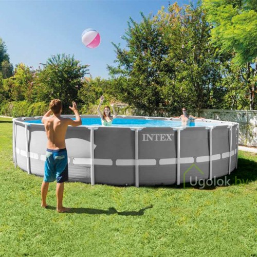 Бассейн каркасный Intex Prism Frame 457x122 см (26726NP) Бассейн каркасный Intex Prism Frame 457x122 см (26726NP)