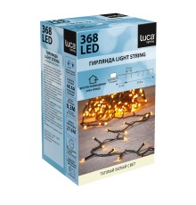Гирлянда светодиодная на батарейках String Light, 27,6 м (теплый белый, 83791) Luca lighting