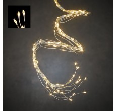 Гирлянда светодиодная «Хвост» String Light, 2 м, 520 ламп (белый, 84924) Luca lighting