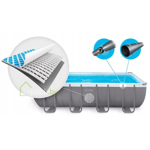 Бассейн каркасный Intex Ultra XTR 549x274x132 см (26356NP) Бассейн каркасный Intex Ultra XTR 549x274x132 см (26356NP)