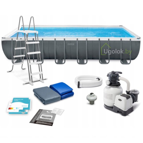 Бассейн каркасный Intex Ultra XTR 732x366x132 см (26364NP) Бассейн каркасный Intex Ultra XTR 732x366x132 см (26364NP)