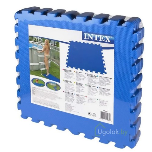 Коврик-пазл для зоны отдыха у бассейна Intex 50x50x1 (29081)
