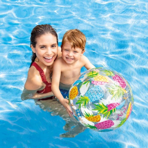 Мяч пляжный Intex Lively Print 51 см (59040) Мяч пляжный Intex Lively Print 51 см (59040)