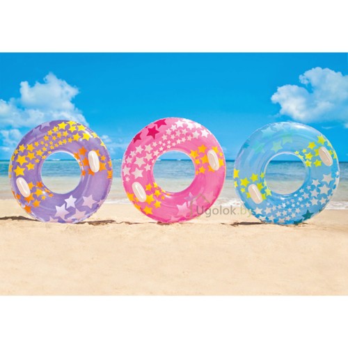 Круг надувной Intex Яркие звёзды 91 см (59256NP)