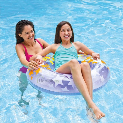 Круг надувной Intex Яркие звёзды 91 см (59256NP)