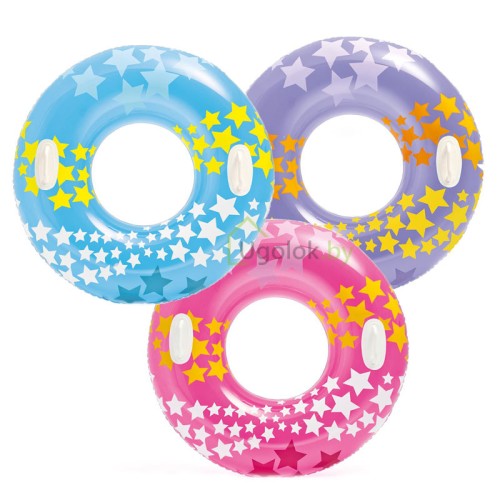 Круг надувной Intex Яркие звёзды 91 см (59256NP)