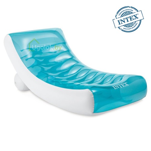 Надувной матрас-шезлонг Intex Rockin Lounge 188x99 см (58856EU)