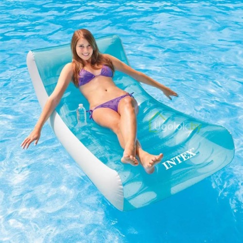 Надувной матрас-шезлонг Intex Rockin Lounge 188x99 см (58856EU)