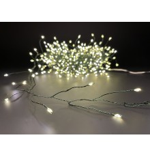 Гирлянда светодиодная Snake Light 400 LED, 8 функций, 10 м (теплый белый, 87446) 